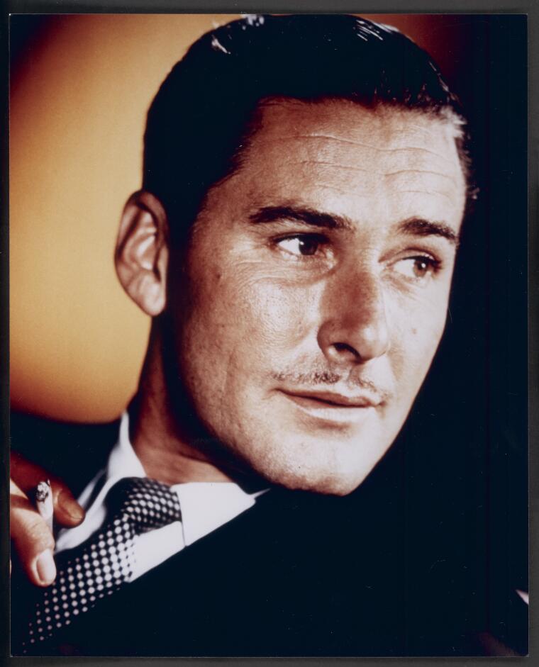 Portrait Of Errol Flynn [picture].