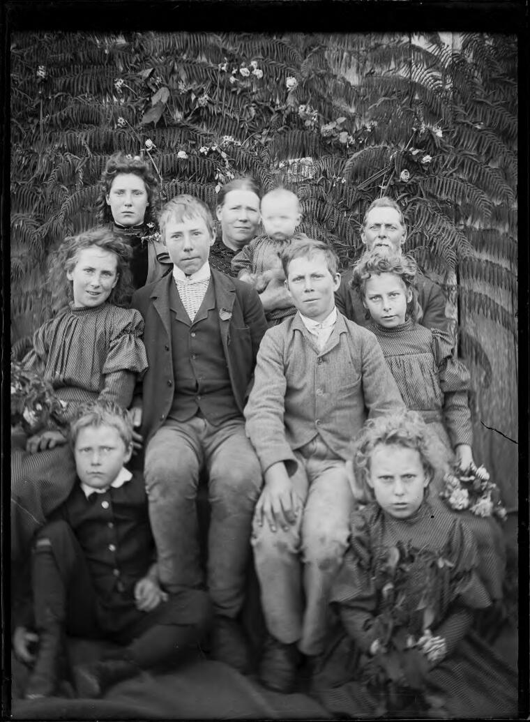 Photograph of The John Poole Family