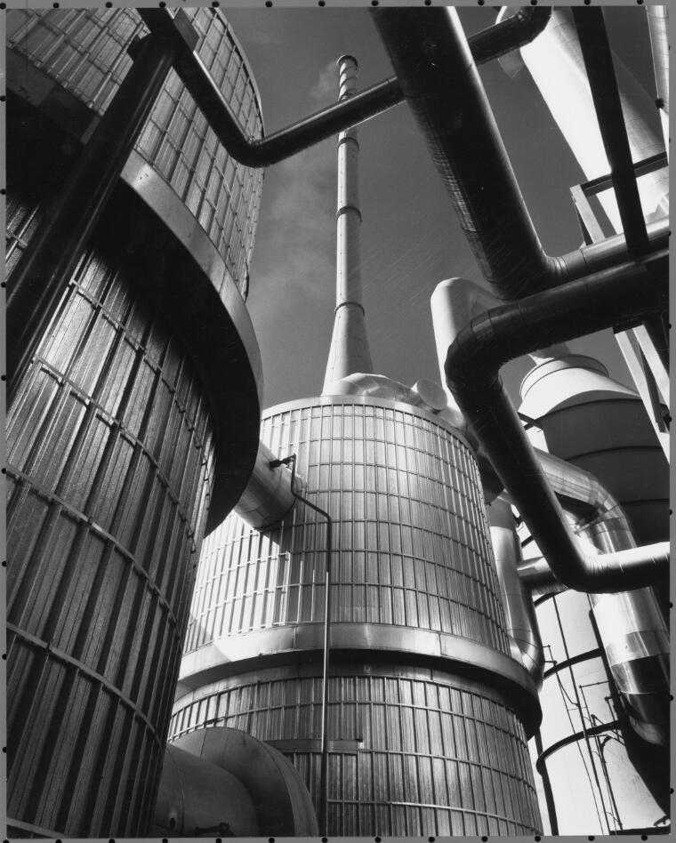 Sievers, Wolfgang, 1913-2007. Geelong phosphate plant, Victoria 1969, 2 [picture]