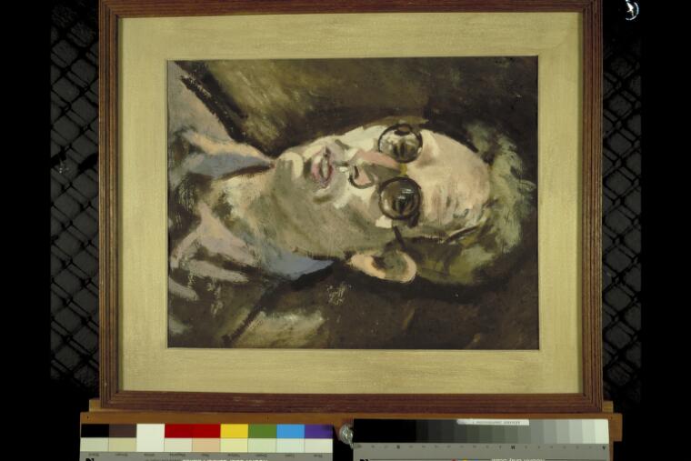 <b>Herman, Josef</b>, 1911- Portrait of David Martin [picture] - nla