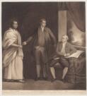 Copy of the painting Sir Joseph Banks with Omai and Dr. Daniel Solander