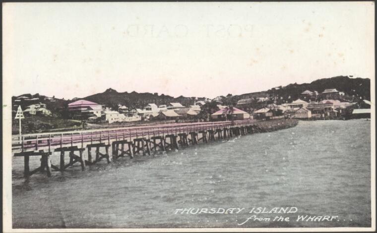 Thursday Island from the wharf, [ca. 1917-1920]