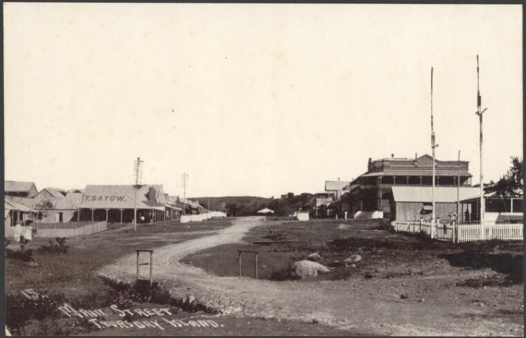 Main street, Thursday Island, [ca. 1917-1920]