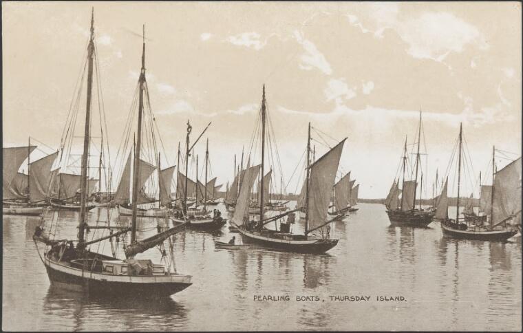 Pearling Boats , Thursday Island 1918