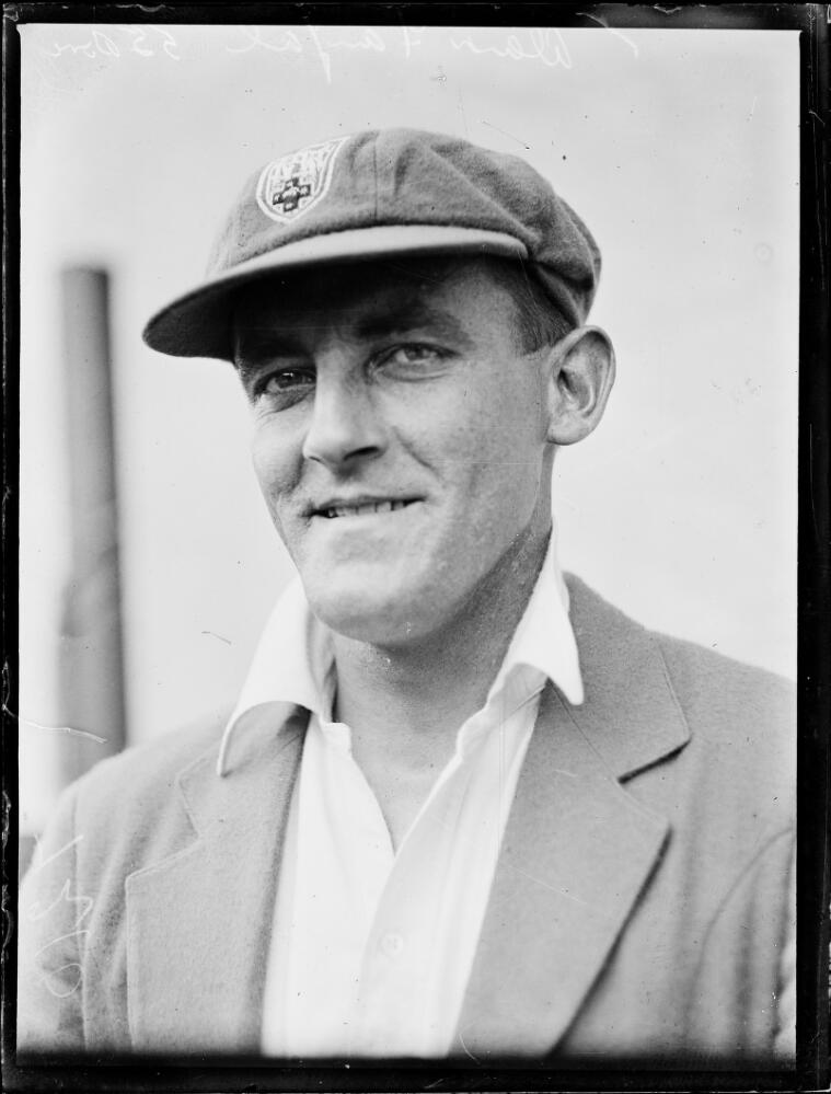 Alan Fairfax wearing a baggy green cricket cap, New South Wales, 7 October 1931 - nla