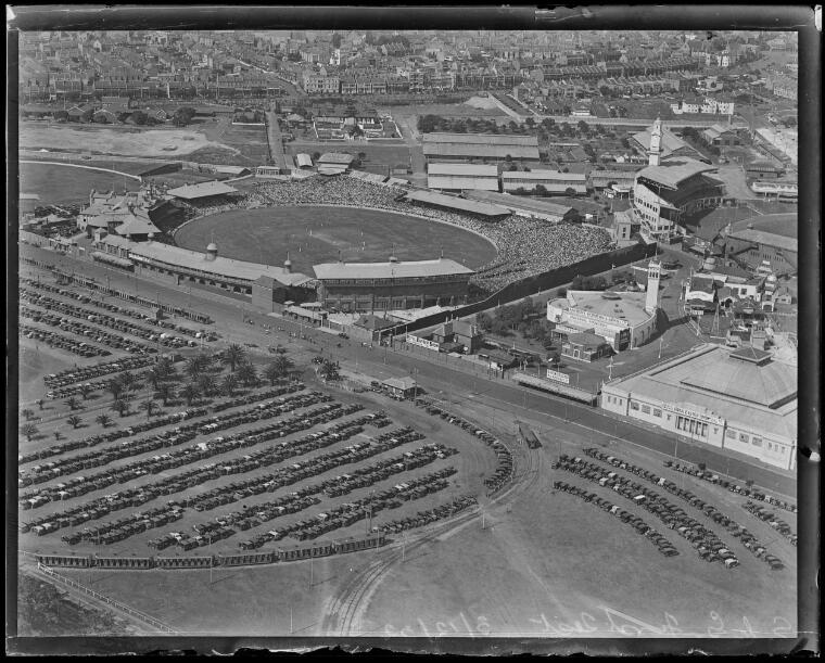 Digital Collections Pictures Aerial View Of The First Test At Sydney Cricket Ground With A 7858