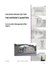 Thumbnail - Cascades Female Factory : preliminary landscape assessment