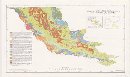 Vegetation of eastern Papua / by K. Paijmans ; cartography by M.L. White