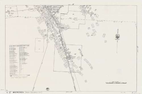 [Western Australia gold mining leases]. L 24/24D, Menzies (North Coolgardie G.F.] [cartographic material] / Department of Mines, Western Australia