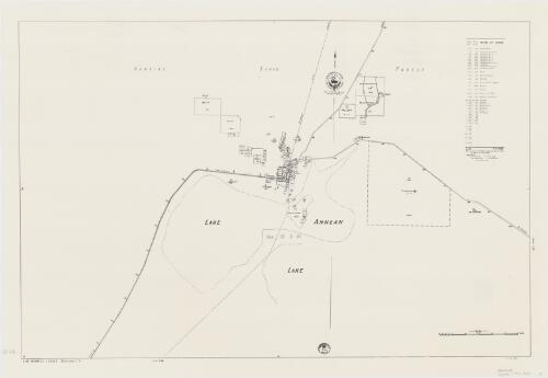 [Western Australia gold mining leases]. L 57, Nannine leases (Murchison G.F.] [cartographic material] / Department of Mines, Western Australia