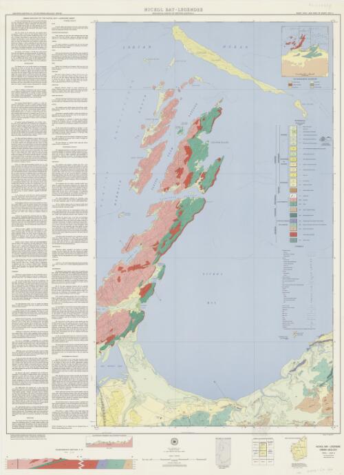 Nickol Bay-Legendre [cartographic material] / compiled and published by Geological Survey of Western Australia