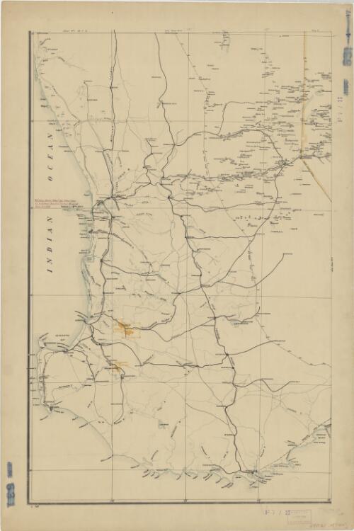 [Map of the Western Australian goldfields and mineral fields 1914] [cartographic material]