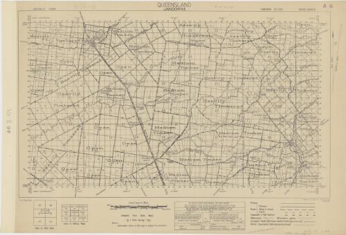 Jandowae, Queensland / compiled from State Maps by 1 Field Survey Coy