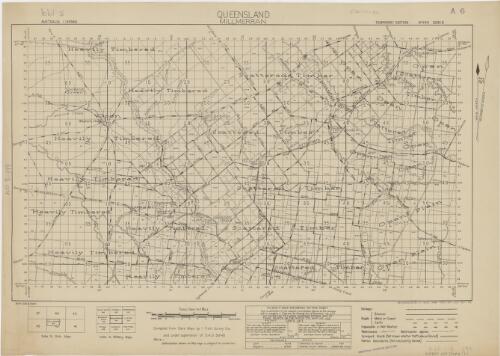 Millmerran, Queensland / reproduced by 2/1 Aust. Army Topo. Svy. Coy., Sept. '43 ; compiled from state maps by 1 Field Survey Coy and under the supervision of D.A.D. Survey