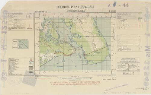 Toorbul Point (special) Queensland / surveyed by 2/1 Aust. Svy. Regt. Aug. 1942 ; reproduced by 2/1 Aust. Army Topo. Survey Coy. Sept. 42