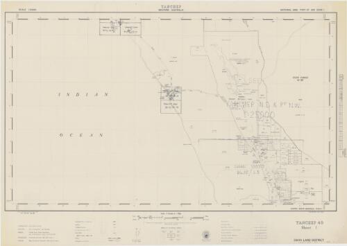 [Western Australia 1:31 680 cadastral map series]. Yanchep 40, Sheet 1 (Swan Land District) [cartographic material] / prepared by the Mapping Branch, Surveyor General's Division, Department of Lands and Surveys