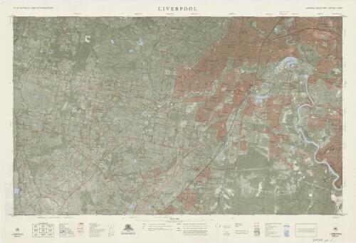 Liverpool / compiled, drawn, printed and published by the Central Mapping Authority, Department of Lands, N.S.W