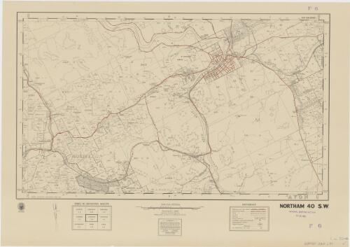[Western Australia 1:31 680 cadastral map series]. Northam 40 S.W. [cartographic material] / cartography ... by the Chief Draughtsman's Branch, Department of Lands and Surveys