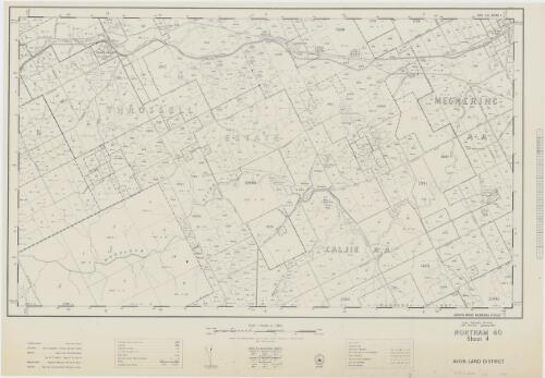 [Western Australia 1:31 680 cadastral map series]. Northam 40, Sheet 4 (Avon Land District) [cartographic material] / prepared by the Mapping Branch, Surveyor General's Division, Department of Lands and Surveys