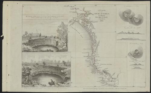 S.E. extremity of South Australia, to illustrate Governor G. Grey's expedition, 1844