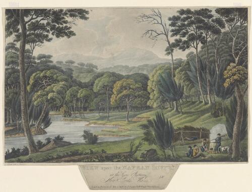 View upon the Nepean River at the Cow Pastures, New South Wales / Joseph Lycett