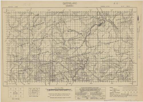 Nanandu, Queensland / compiled from state maps by 1 Field Survey Coy. and under the supervision of the D.A.D. Survey