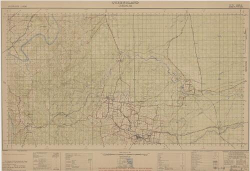 Cordalba, Queensland / reproduced by 2/1 Aust. Army Topo. Survey Coy., Feb '43 ; surveyed in Dec. 1942 by 2 Aust. Fd. Svy Coy. R.A.E. ; order triangulation by 5 Aust. Fd. Svy. Coy. R.A.E