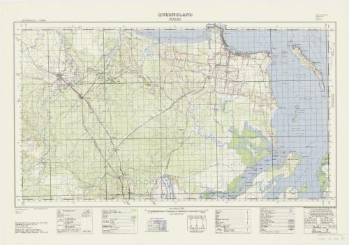 Pialba, Queensland / reproduced by 2/1 Aust. Army Topo. Survey Coy., Apr. '43 ; surveyed in Jan. 1943 by 2 Aust. Fd. Svy. Coy. R.A.E., detail by plane table ; the framework of this map depends upon second order triangulation by 5 Aust. Fd. Svy. Coy., detail by plane table