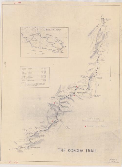 The Kokoda Trail [cartographic material]