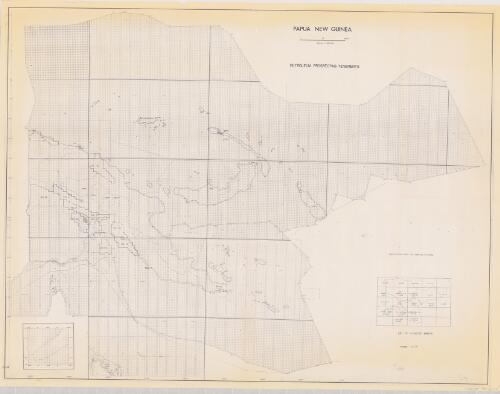 Papua New Guinea petroleum prospecting tenements / [Department of Minerals and Energy]