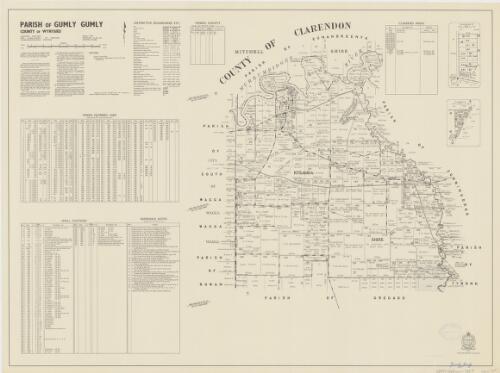 Parish of Gumly Gumly, County of Wynyard [cartographic material] / printed & published by Dept. of Lands Sydney