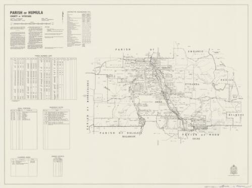 Parish of Humula, County of Wynyard [cartographic material] / printed & published by Dept. of Lands Sydney