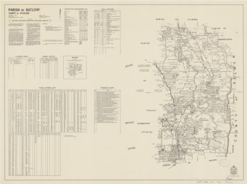 Parish of Batlow, County of Wynyard [cartographic material] / printed & published by Dept. of Lands Sydney