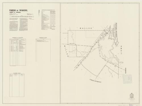 Parish of Wakool, County of Wakool [cartographic material] / printed & published by Dept. of Lands Sydney