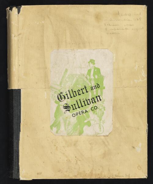 Gilbert and Sullivan Opera Co. [: scrapbook of Australian productions featuring the artists] /[compiled by] Joyce Hall