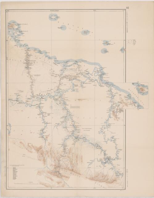Nijūgomanbun no ichi Papua-tō Sepikku-gawa ryūiki zu [cartographic material]