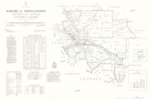 Parish of Eringanerin, County of Gowan, Land District of Coonamble, Gilgandra Shire / compiled, drawn & printed at the Department of Lands, Sydney, N.S.W