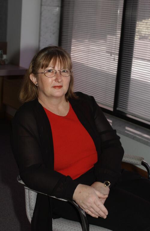 Collection of photographs of Teresa Horsburgh during an oral history interview by Sally Grant at the National Library of Australia, 13 January 2004 [picture] / Loui Seselja