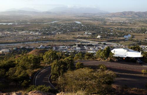 View of Townsville from Castle Hill, Townsville, Queensland, 1 June 2005 [picture] / Loui Seselja