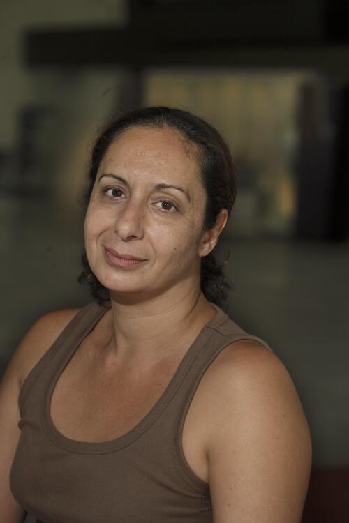 Portrait of Jasmine Gulash, dancer and general manager of Bangarra Dance Theatre, 2005 [picture] / Loui Seselja