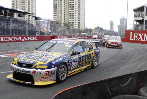 V8 Supercar driver, Craig Lowndes in the Better Electrical 888 car, Gold Coast, Queensland, October 2005 [picture] / Greg Power