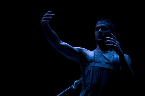 Dancer Richard Cilli during dress rehearsal of Sydney Dance Company's Are we that we are, Sydney Theatre, Sydney, 2010 [picture] / Sam Cooper