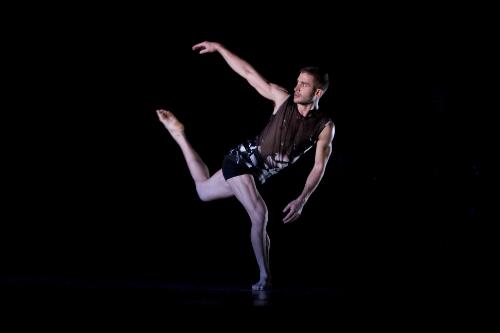Richard Cilli during dress rehearsal of Sydney Dance Company's 6 breaths, Sydney Theatre, Sydney, 2010 [picture] / Sam Cooper