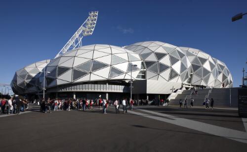 AAMI Park stadium hosting the A-League soccer match between Melbourne Heart and Gold Goast United, Melbourne, 19 January 2011 [picture] / Greg Power