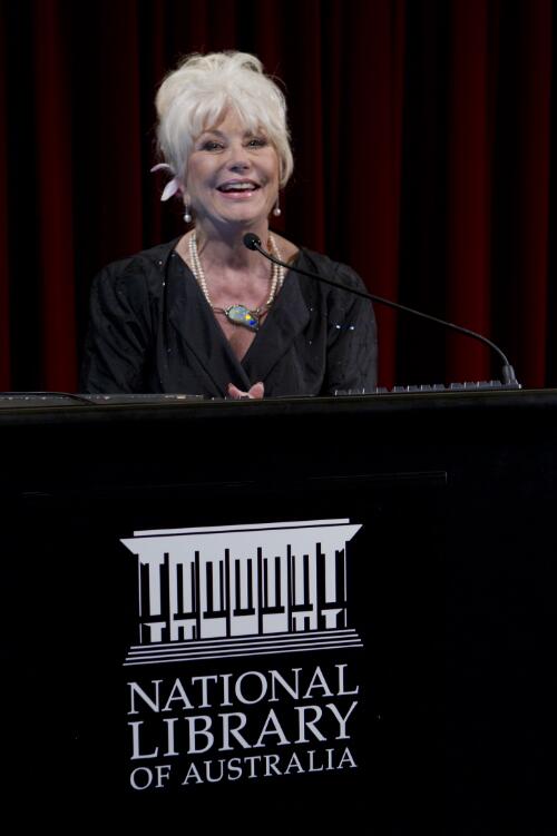 Di Morrissey at the National Library of Australia, Canberra, 7 November 2011, 1 / Jen Green