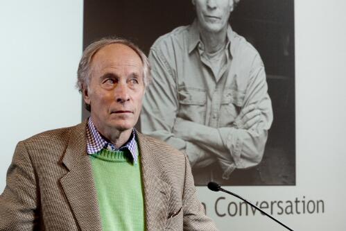 Portraits of Richard Ford at Authors talk event held at the National Library of Australia, 19 July 2012 [picture] / Sam Cooper