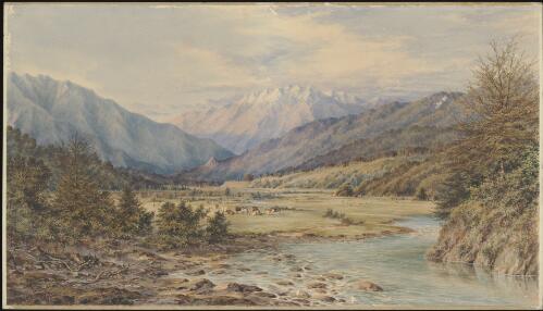 [The Rangitikei Valley, New Zealand] [picture] / C.D. Barraud
