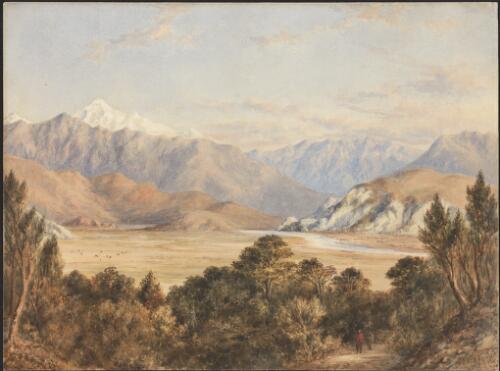 [View in Southern Alps, New Zealand] [picture] / C.D. Barraud