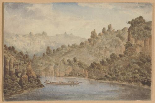 Wanganui River N.Z., 1847 [picture] / W.T.P
