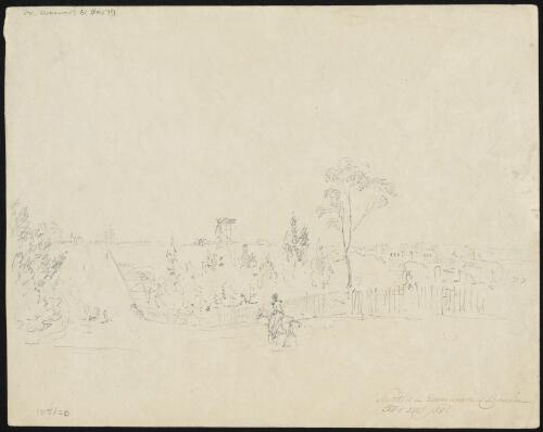 Sketched in Government Domain, 21 February 1835 [picture] / [Robert Russell]